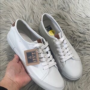 Frye Gia leather sneakers